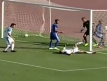 Видео гола Кабананги в матче Премьер-Лиги «Ордабасы» — «Астана»