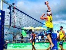 Казахстанские волейболисты вышли в плей-офф Азиатских пляжных игр во Вьетнаме