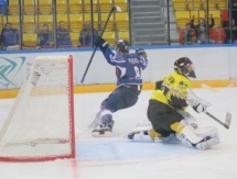 Фоторепортаж с матча ВХЛ «Сокол» — «Сарыарка» 5:4