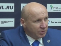 Видео послематчевой пресс-конференции игры КХЛ «Торпедо» — «Барыс» 3:2 ОТ