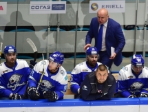 Фоторепортаж с матча КХЛ «Барыс» — «Нефтехимик» 5:4