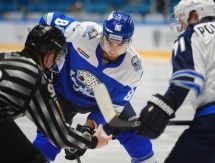 Фоторепортаж с матча КХЛ «Барыс» — «Нефтехимик» 5:4