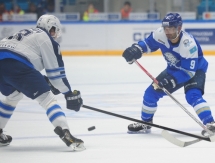 Фоторепортаж с матча КХЛ «Барыс» — «Нефтехимик» 5:4