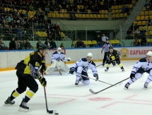 Фоторепортаж с матча ВХЛ «Сарыарка» — «Динамо» Санкт-Петербург 2:1 Б