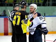 Фоторепортаж с матча ВХЛ «Сарыарка» — «Динамо» Санкт-Петербург 2:1 Б