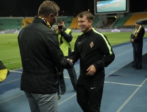 В перерыве матча с «Оренбургом» молодежная команда «Кайрата» была награждена золотыми медалями