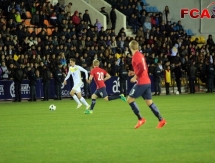 Фоторепортаж с матча отбора к ЕВРО-2017 среди молодежи Казахстан — Норвегия 0:3