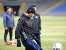 Фоторепортаж с тренировки «Астаны»