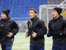 Фоторепортаж с тренировки «Астаны»