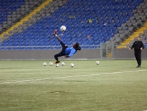 Фоторепортаж с тренировки «Астаны»