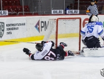 Фоторепортаж с матча  МХЛ «Белые Медведи» — «Снежные Барсы» 2:1
