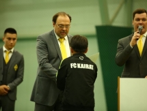 Фоторепортаж с награждения команд Академии «Кайрата»