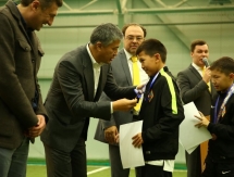 Фоторепортаж с награждения команд Академии «Кайрата»