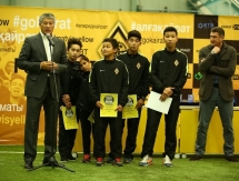 Фоторепортаж с награждения команд Академии «Кайрата»