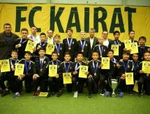 Фоторепортаж с награждения команд Академии «Кайрата»