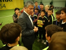 Фоторепортаж с награждения команд Академии «Кайрата»