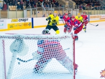 Фоторепортаж с матча ВХЛ «Ижсталь» — «Сарыарка» 2:1 ОТ