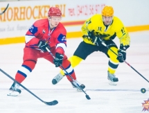 Фоторепортаж с матча ВХЛ «Ижсталь» — «Сарыарка» 2:1 ОТ