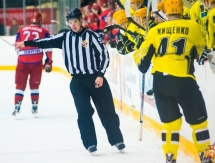 Фоторепортаж с матча ВХЛ «Ижсталь» — «Сарыарка» 2:1 ОТ