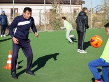 Фоторепортаж с мастер-класса «Атырау» в селе Махамбет 