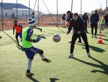 Фоторепортаж с мастер-класса «Атырау» в селе Махамбет 