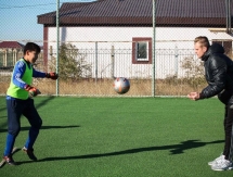 Фоторепортаж с мастер-класса «Атырау» в селе Махамбет 