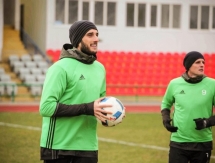Фоторепортаж с тренировки «Атырау» перед игрой с «Шахтером»