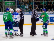 Фоторепортаж с матча КХЛ «Салават Юлаев» — «Барыс» 5:2