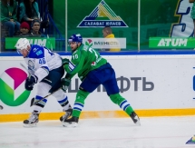 Фоторепортаж с матча КХЛ «Салават Юлаев» — «Барыс» 5:2