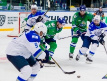 Фоторепортаж с матча КХЛ «Салават Юлаев» — «Барыс» 5:2