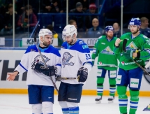 Фоторепортаж с матча КХЛ «Салават Юлаев» — «Барыс» 5:2