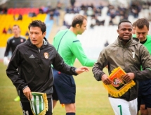 Фоторепортаж с матча Премьер-Лиги «Атырау» — «Шахтер» 2:0