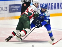 Фоторепортаж с матча МХЛ «Снежные Барсы» — «Ирбис» 1:2