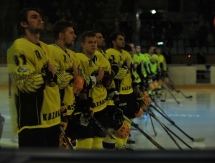 Фоторепортаж с матча ВХЛ «Спутник» — «Сарыарка» 1:2