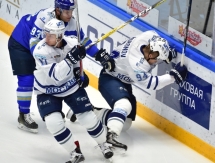 Фоторепортаж с матча КХЛ «Барыс» — «Динамо» Москва 1:0