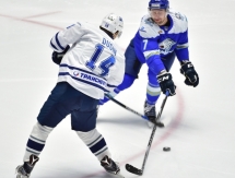 Фоторепортаж с матча КХЛ «Барыс» — «Динамо» Москва 1:0