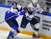 Фоторепортаж с матча КХЛ «Барыс» — «Динамо» Москва 1:0