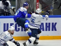 Фоторепортаж с матча КХЛ «Барыс» — «Динамо» Москва 1:0