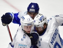 Фоторепортаж с матча КХЛ «Барыс» — «Динамо» Москва 1:0