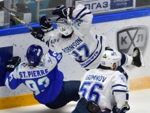 Фоторепортаж с матча КХЛ «Барыс» — «Динамо» Москва 1:0