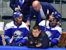 Фоторепортаж с матча КХЛ «Барыс» — «Динамо» Москва 1:0