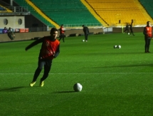 Фоторепортаж с предыгровой тренировки «Кайрата-U19»