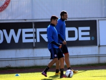 Фоторепортаж с предыгровой тренировки «Олимпиакоса»