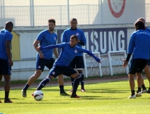 Фоторепортаж с предыгровой тренировки «Олимпиакоса»