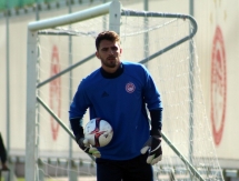 Фоторепортаж с предыгровой тренировки «Олимпиакоса»