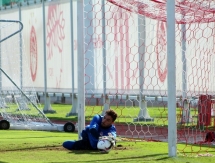 Фоторепортаж с предыгровой тренировки «Олимпиакоса»