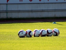 Фоторепортаж с предыгровой тренировки «Олимпиакоса»