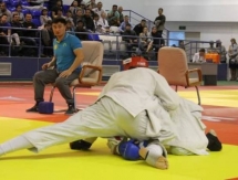 Команда ДВД Мангистауской области стала победителем чемпионата МВД РК по рукопашному бою