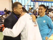 Команда ДВД Мангистауской области стала победителем чемпионата МВД РК по рукопашному бою