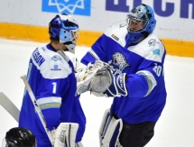 Фоторепортаж с матча КХЛ «Барыс» — «Локомотив» 1:8 